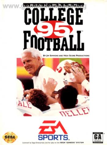 Cover Bill Walsh College Football '95 for Genesis - Mega Drive